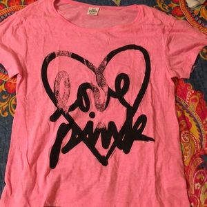 VS Work out bright pink Tee